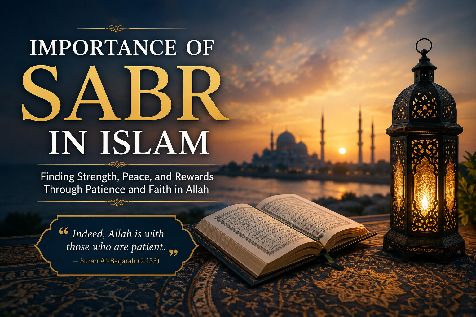 Importance of Sabr in Islam
